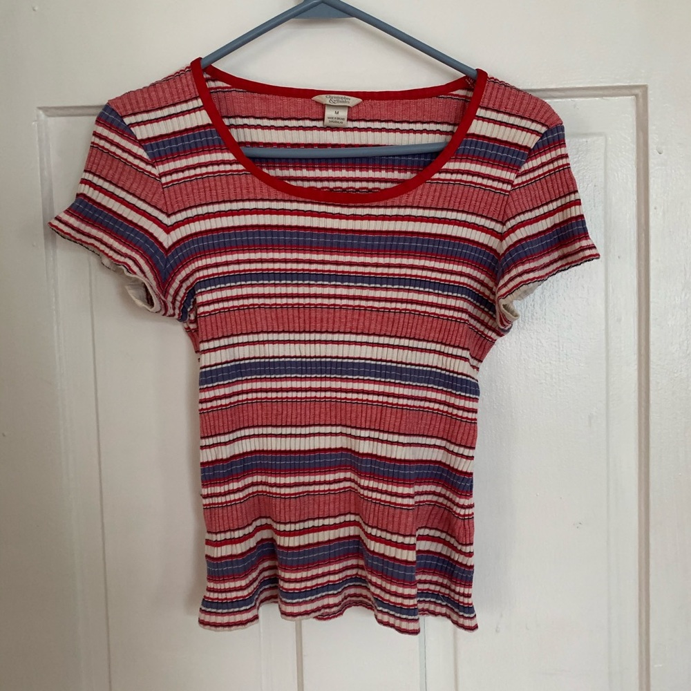 Christopher & Banks striped vintage shirt